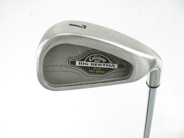 Callaway Big Bertha X-12 Pro Series 7 Iron Steel Regular