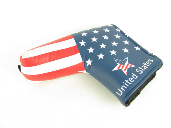 Craftsman Golf USA Flag Putter Headcover (GOOD)