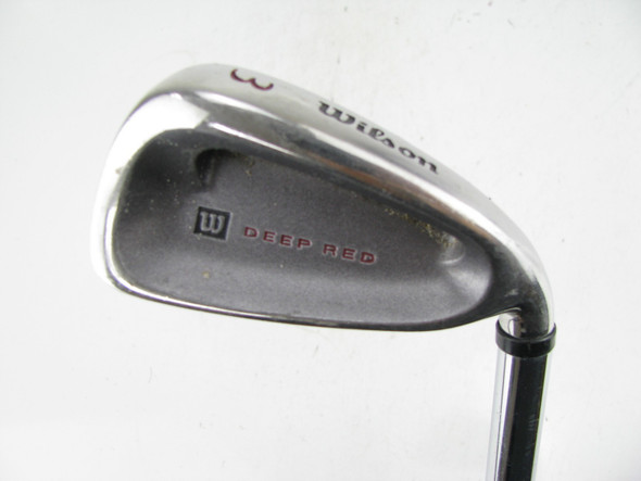 Wilson Deep Red 3 Iron Steel Stiff