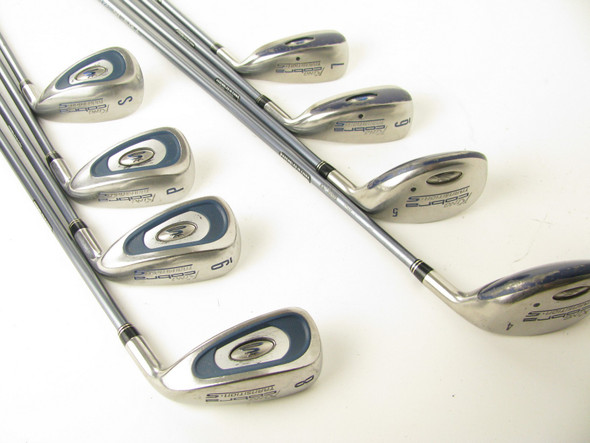 LADIES Cobra Transition-S Iron Set 4-PW+SW Graphite NV-HL 50 Ladies