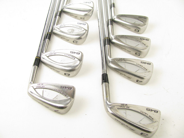 Tommy Armour 845 V-31 Iron Set 3-PW with Tri-Gold Steel Stiff
