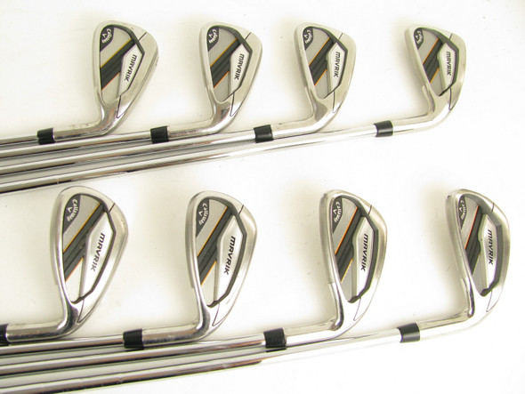 Callaway Mavrik Iron Set 4-PW+GW Steel Elevate 95 Stiff +1"