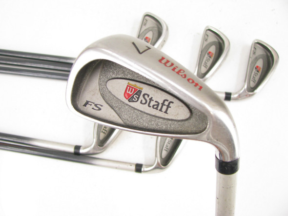 Wilson Staff FS Iron Set 3-5,7,P,S Graphite Regular MISSING 6,8,9