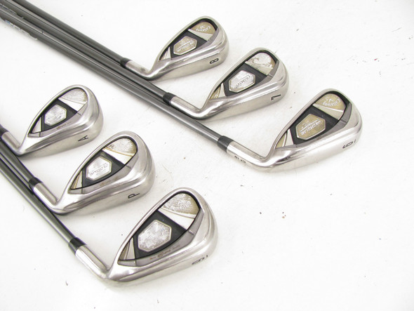 Callaway Rogue X Iron Set 6-PW+AW Graphite Synergy Regular +1/2"