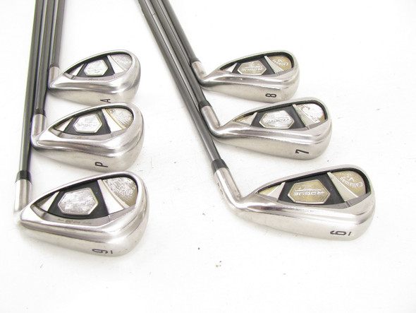 Callaway Rogue X Iron Set 6-PW+AW Graphite Synergy Regular +1/2"