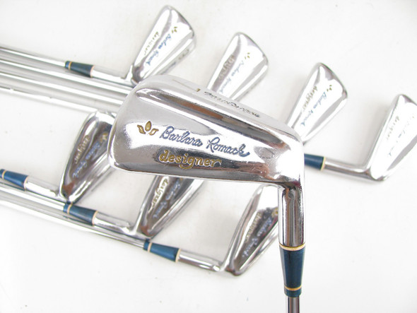 VINTAGE LADIES MacGregor Barbara Romack Designer Iron Set 3-PW Steel Ladies
