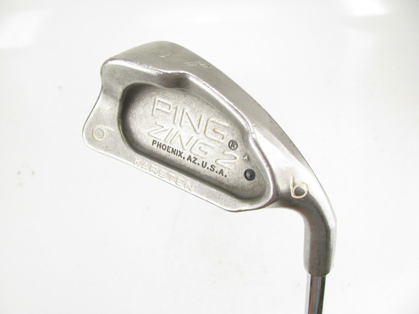 Ping Zing 2 BLACK DOT 6 Iron with JZ Steel Stiff