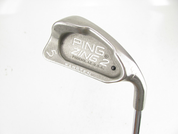 Ping Zing 2 BLACK DOT 5 Iron with JZ Steel Stiff