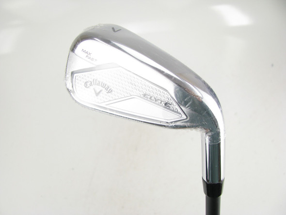 NEW Callaway ELYTE Max Fast 7 Iron with Vanquish 4 Graphite Senior