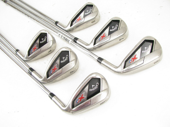 Callaway XR Iron Set 6-PW+AW Steel Regular -1/2"