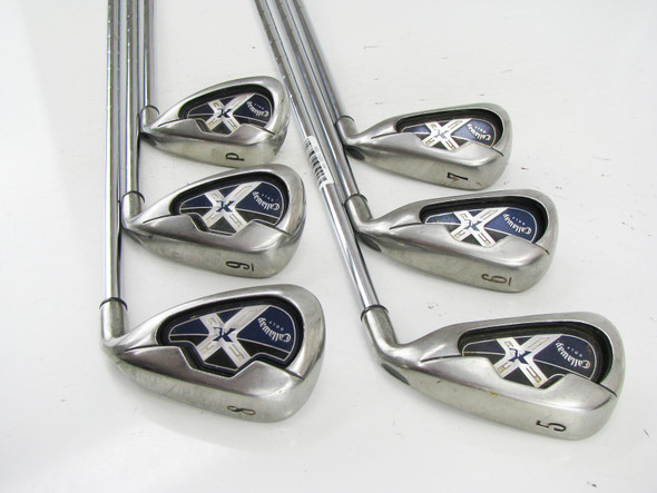 Callaway X-18 Iron Set 5-PW Steel Uniflex