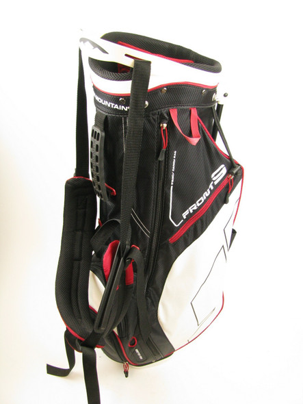 Sun Mountain Mountain Front 9 Stand Carry Golf Bag Red/Black 3 Dividers