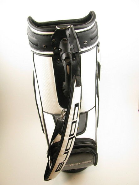 NEW Cobra Display Staff Golf Bag 2022 Cart Bag WHITE/BLACK 6 Dividers
