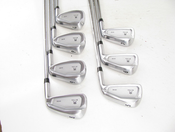 Miura CB-302 Forged Iron Set 5-PW+AW 1° Upright KBS Tour 90 Steel Stiff