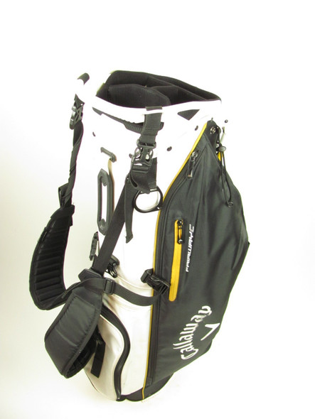 Callaway FairwayC Stand Carry Golf Bag WHITE/BLACK 4 Dividers