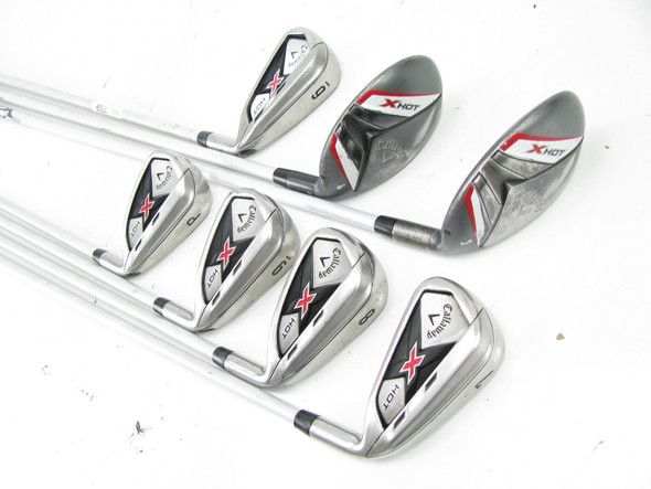 Callaway X Hot Iron Set 3h, 4h, 6-PW Graphite Regular