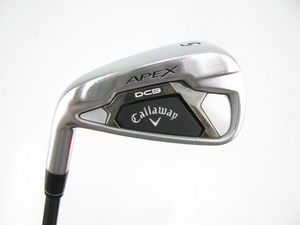 LEFT HAND Callaway Apex DCB 5 Iron Graphite Senior
