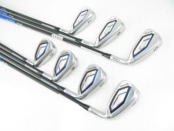 NEW Ping G440 BLACK DOT Iron Set 5-PW+UW Graphite Alta CB Senior