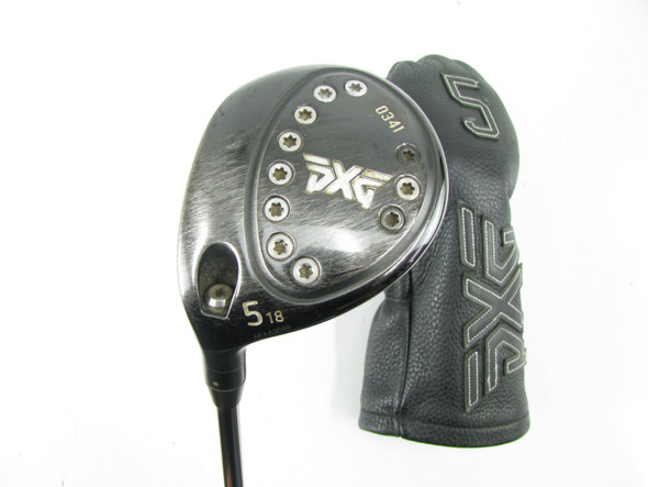 LEFT HAND PXG 0341 5 Wood 18 degree +HC with Fubuki 40 Senior