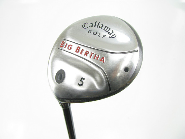 LEFT HAND Callaway Big Bertha 2004 5 Wood Graphite Stiff