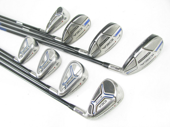 Adams Idea A7OS Iron Set 3h,4h,5h,6-PW Graphite ProLaunch Regular +1/4"