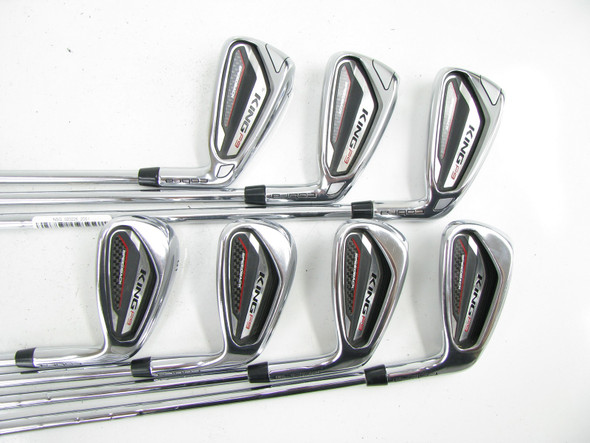 Cobra King F9 Speedback Iron Set 5-PW+GW KBS Tour 90 Steel Stiff +0.5"