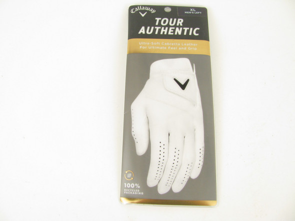 NEW Callaway Tour Authentic Golf Glove XL Men's Left