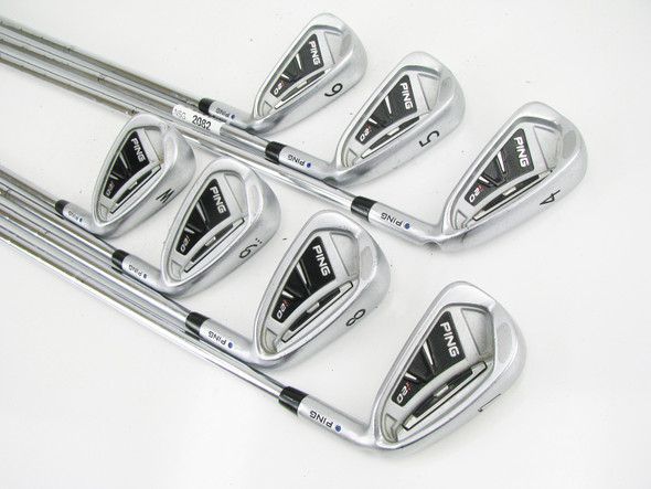 Ping i20 BLUE DOT Iron Set 4-PW Steel Stiff -1/4"