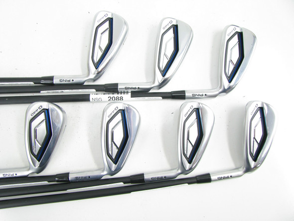 NEW Ping G440 BLACK DOT Iron Set 5-PW+GW Graphite Regular