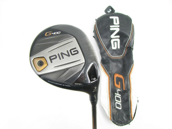 Ping G400 3 Wood 14.5 degree Tour 75 Graphite Stiff +HC