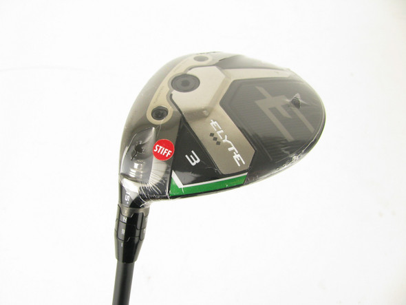 LEFT HAND NEW Callaway Elyte Triple Diamond 3 Wood 15 degree HEAD ONLY +HC