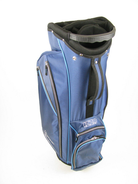 Izzo Ultra-Lite Cart Golf Bag BLUE 14 Dividers