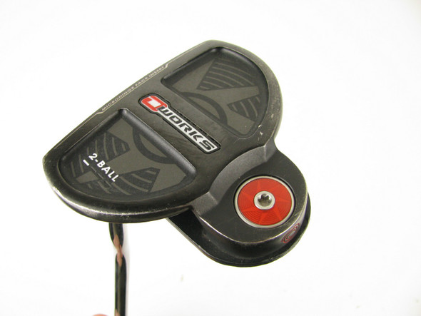 LEFT HAND Odyssey O-Works 2-Ball Putter 35"