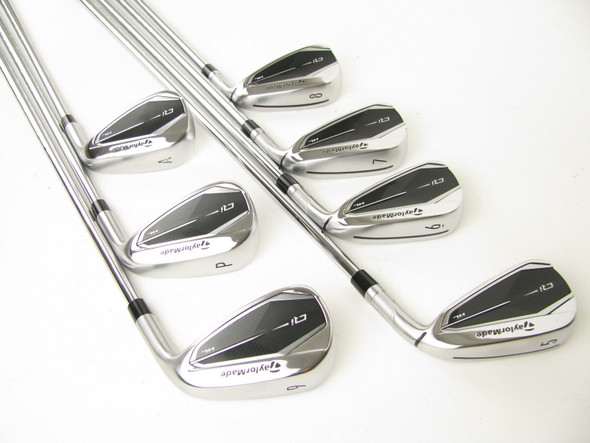 TaylorMade Qi HL Iron Set 5-PW+GW Steel KBS Max Lite Stiff +1/4"