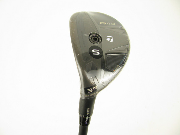 LEFT HAND NEW TaylorMade Qi4D #3 Hybrid 19 degree Graphite REAX 75 Stiff