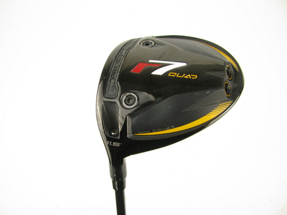 LEFT HAND TaylorMade r7 Quad Mini Driver 11.5* Graphite Ventus 5 Stiff