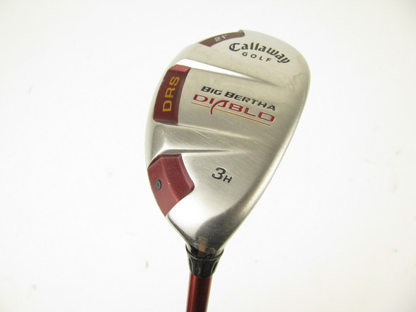 Callaway Big Bertha Diablo DRS #3 Hybrid 21 degree Graphite 60g Regular
