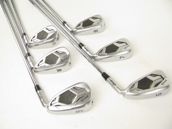 Ping G430 WHITE DOT Iron Set 6-PW+GW Steel AWT 2.0 Regular