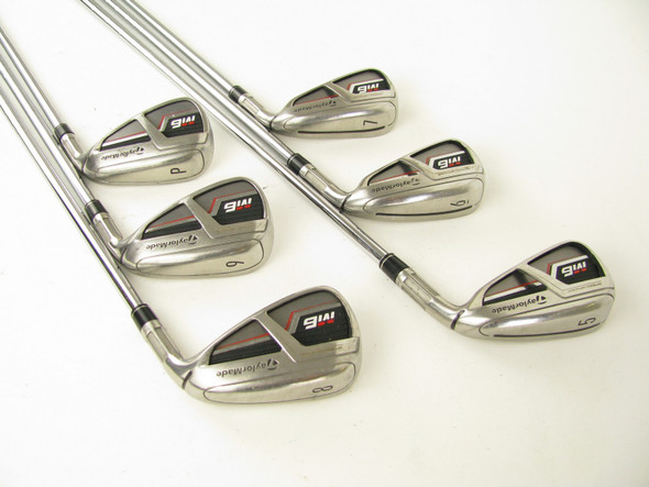 TaylorMade M6 Iron Set 5-PW Steel KBS Max 85 Regular +1/2"