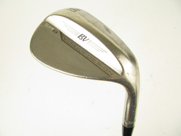 Titleist Vokey SM8 Lob Wedge 60 degree 60-10 S Grind Steel Wedge Flex