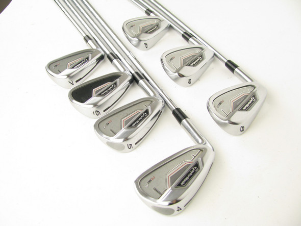 LEFT HAND TaylorMade RSi2 Iron Set 4-PW Steel KBS Tour 105 Stiff