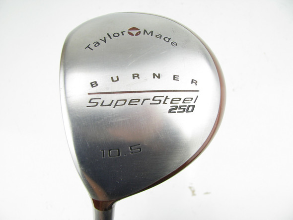 LEFT HAND TaylorMade Burner SuperSteel 250 Driver 10.5* Bubble Graphite Regular