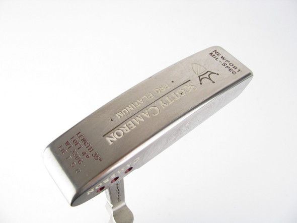 Scotty Cameron Titleist Pro Platinum Newport Mid-Spec Putter 35" +HC