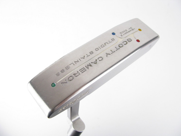 Scotty Cameron Titleist Studio Stainless Newport 2 Putter 34" +HC