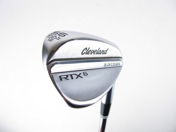 Cleveland RTX6 Zipcore Sand Wedge 56* 56-12 Full Tour Issue Spinner Steel Wedge