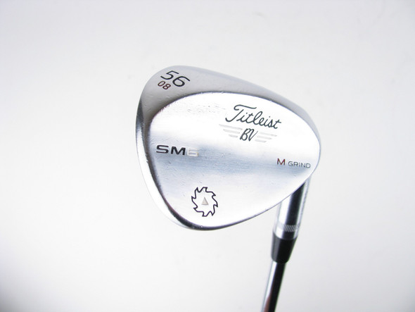 Titleist Vokey SM6 Sand Wedge 56 degree 56-08 M Grind Steel Wedge Flex