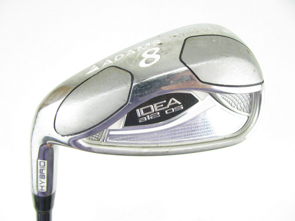 LEFT HAND LADIES Adams Idea a12 OS 8 Iron Hybrid Graphite Ladies