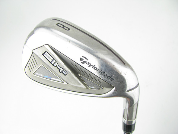 TaylorMade SIM2 Max 8 Iron Steel KBS MAX MT 85 Regular