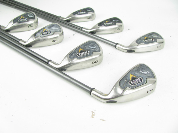 Callaway Big Bertha Fusion Iron Set 3-PW Graphite RCH 75i Firm MISSING 4 IRON