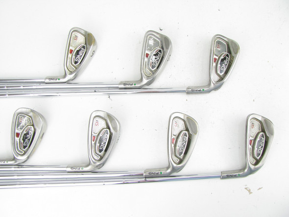 Ping i15 GREEN DOT Iron Set 4-PW Steel Stiff -1/2"